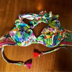 Nanette Lepore for Anthropologie Cactus Enchantress Top